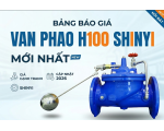 Bảng Báo Giá Van Phao H100 Shinyi Mới Nhất