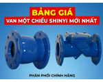 BẢNG GIÁ VAN MỘT CHIỀU SHINYI MỚI NHẤT