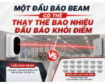 Một Đầu Báo Beam Có Thể Thay Thế Bao Nhiêu Đầu Báo Khói Điểm?