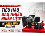 Máy Bơm Diesel PCCC Tiêu Hao Bao Nhiêu Nhiên Liệu? Cách Tính Ra Sao?