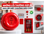 Những Lỗi Thường Gặp Khi Lắp Đặt Chuông Báo Cháy