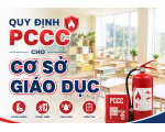 QUY ĐỊNH PCCC CHO CÁC CƠ SỞ GIÁO DỤC: CẬP NHẬT MỚI NHẤT 2026