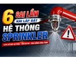 6 Sai Lầm Khi Lắp Đặt Hệ Thống Sprinkler Khiến Công Trình Dễ Trượt Nghiệm Thu