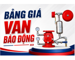 BẢNG GIÁ VAN BÁO ĐỘNG SHINYI MỚI NHẤT 