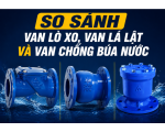 So Sánh Van Một Chiều Lò Xo, Van Lá Lật Và Van Chống Búa Nước