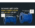 Sự khác biệt giữa van 1 chiều lò xo và lá lật là gì?