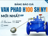 Bảng Báo Giá Van Phao H100 Shinyi Mới Nhất