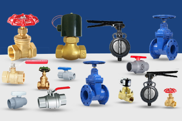 Các loại van nước phổ biến
