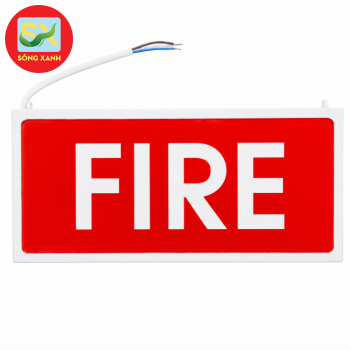 Bảng cảnh báo hỏa hoạn "FIRE" 