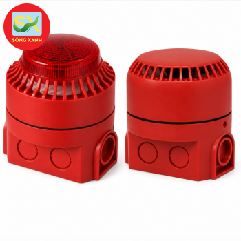 Còi báo cháy kết hợp đèn chớp địa chỉ Horing TBR9-BSR/W