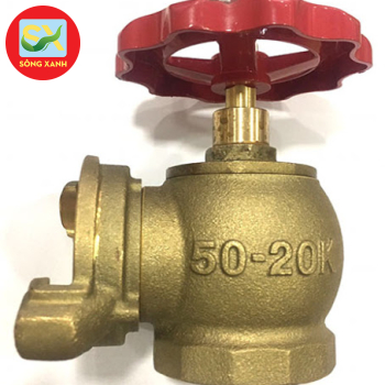 Van góc đồng chữa cháy 
