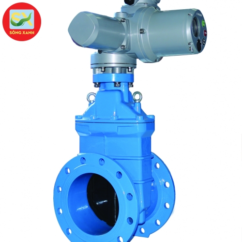 Van cổng động cơ điện