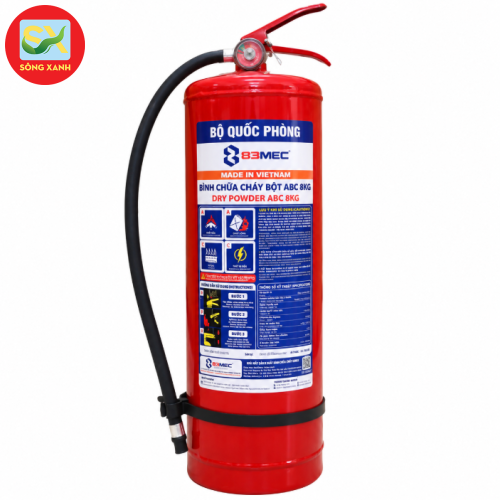 Bình bột chữa cháy ABC 8kg/4kg